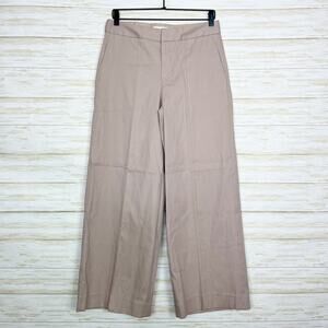 Everlane The Wide Leg Structered Pant Beige